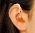 耳掛け補聴器の耳型耳栓