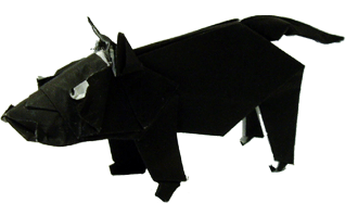 折り紙牛